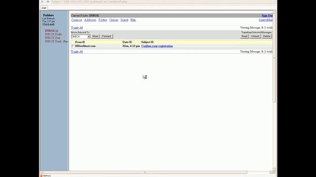 Регистрация 000webhost (подтверждение) смотреть онлайн