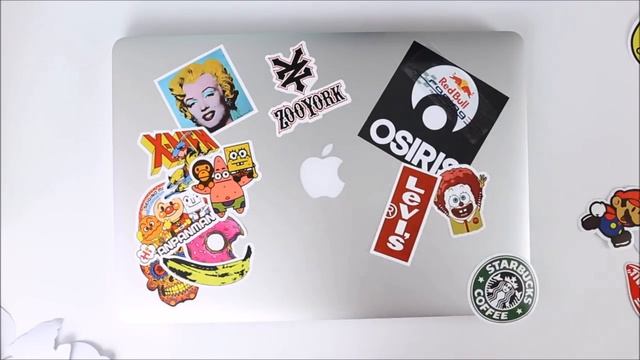 Sticker Bombing My Laptop Стикер Бомбинг Ноутбука смотреть онлайн