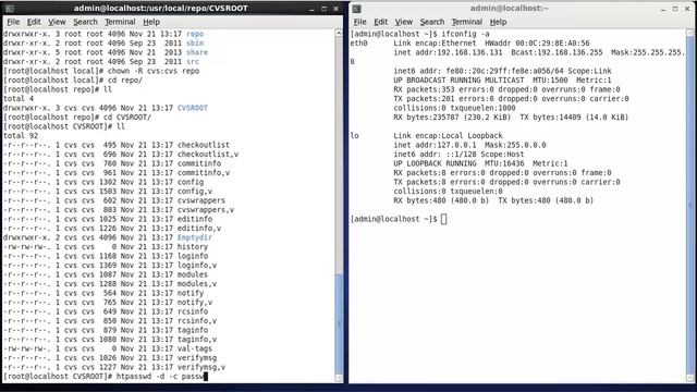 CVS on CentOS 6.4 смотреть онлайн