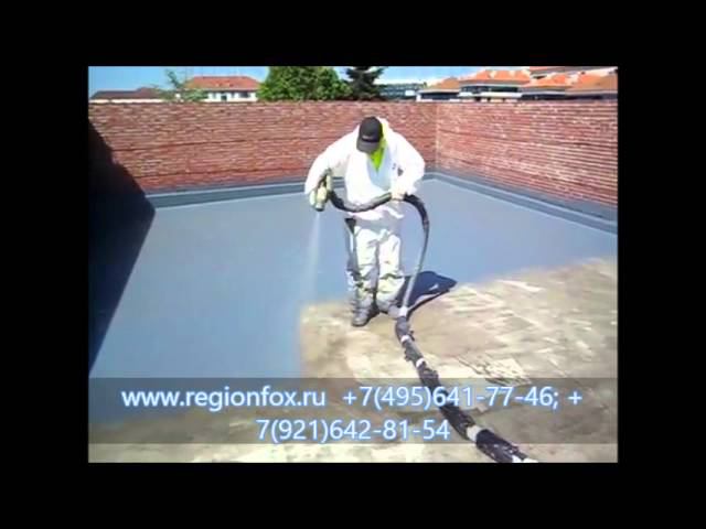 Установка Graco E-XP2 для напыления полимочевины. смотреть онлайн