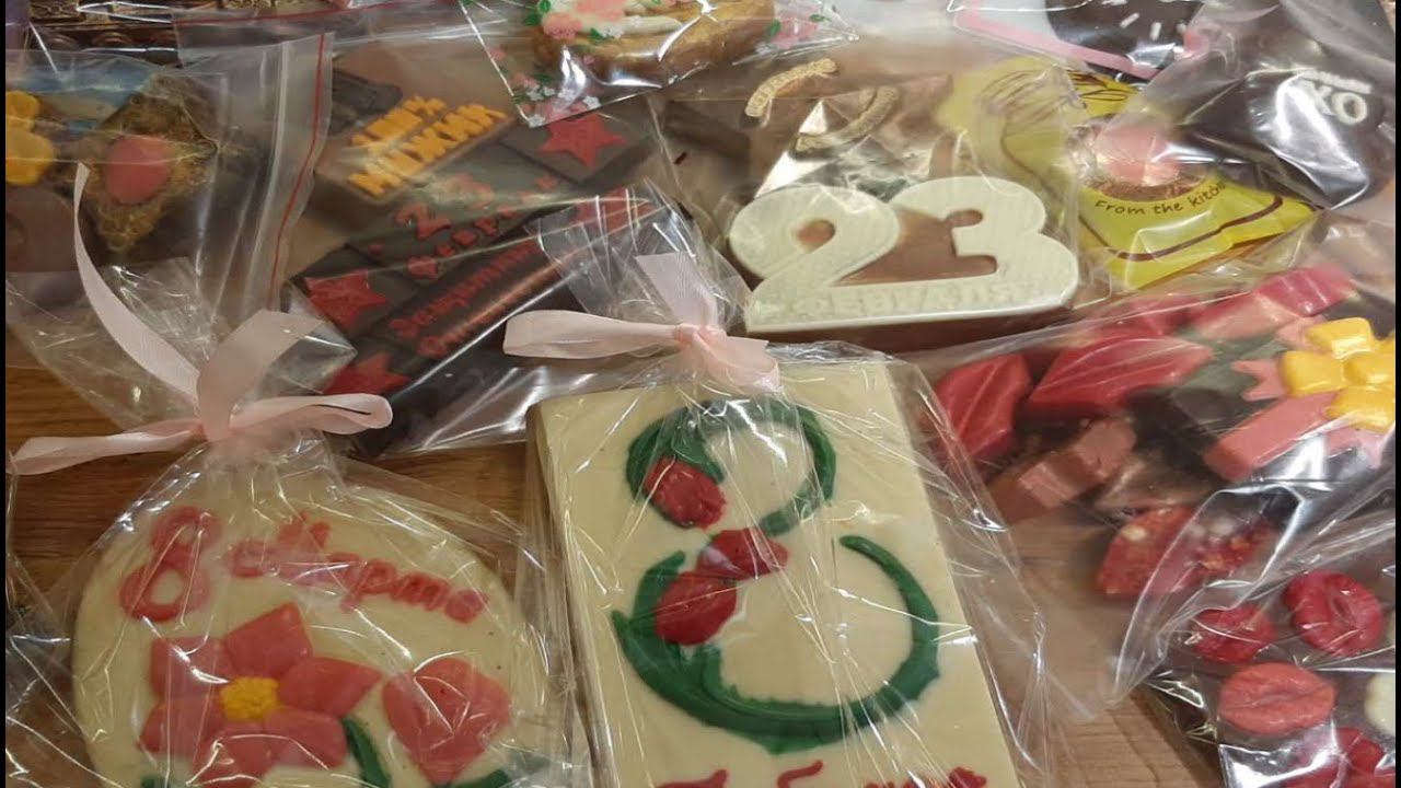 Обзор форм для шоколада/Делаем шоколад к Дню влюбленных, 23 февраля, 8 Марта/Подарочные наборы смотреть онлайн