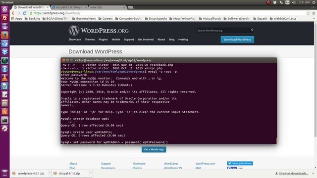 How to install Wordpress and Drupal on Ubuntu (part 2 of 3) смотреть онлайн