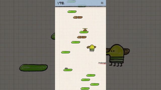 Обзор игры #2- Doodle jump смотреть онлайн