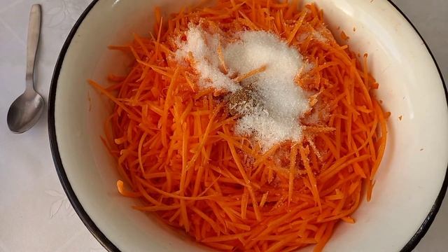 Морковь ? по корейски. Очень простой рецепт.#морковьпокорейски#салаты#рецепты#морковь#tlf