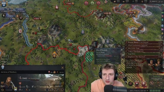 Bohemia declares war on me???...Dutch Empire in Crusader Kings 3 (Ck3 Let's Play Part 18) смотреть онлайн