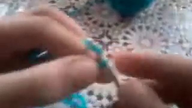 1 урок. Вязание крючком , косичка. смотреть онлайн