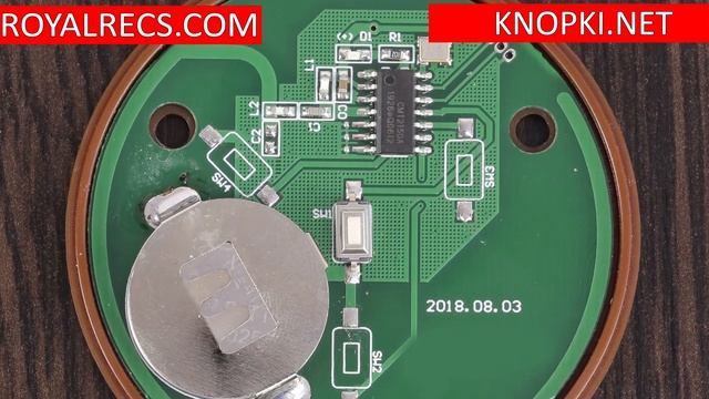 Инструкция по замене батарейки в кнопке вызова RECS R-101 | knopki.net смотреть онлайн