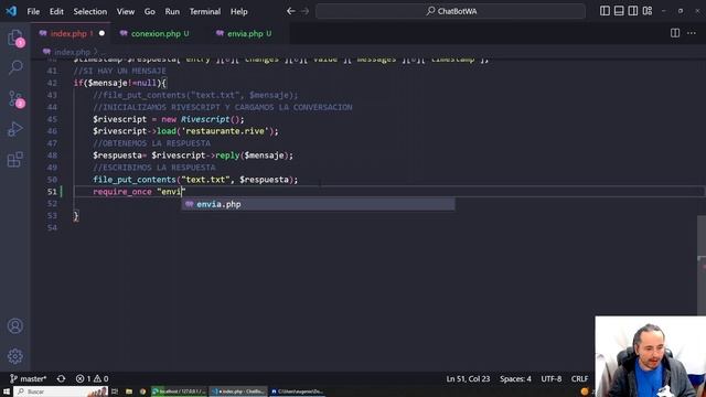 Guardar en la base de datos los WhatsApp en PHP смотреть онлайн