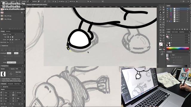 How to make stickers in 7 steps by Sikan Techakaruha aka S.Aiko смотреть онлайн
