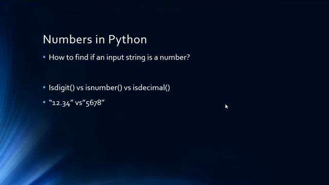 Working with numbers in python смотреть онлайн