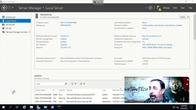 Active Directory Disaster Recovery on Windows Server 2019 смотреть онлайн
