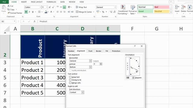 How to Change Text Direction in Excel || How to Write Vertical Text in Excel || Urdu / Hindi смотреть онлайн