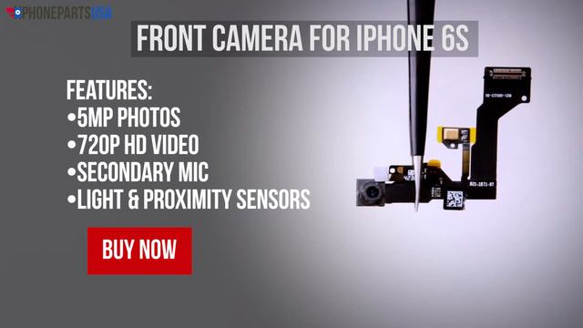 iPhone 6s Front Camera Replacement Video Guide смотреть онлайн