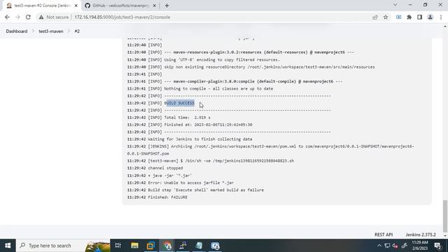 Jenkins part4 Maven Project execute with Jenkins Source form Git (No Audio) смотреть онлайн