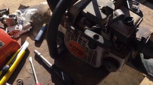 Stihl 180 не заводится