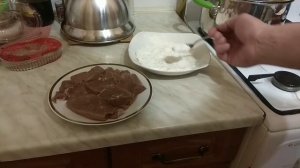 Готовим говяжью печень.