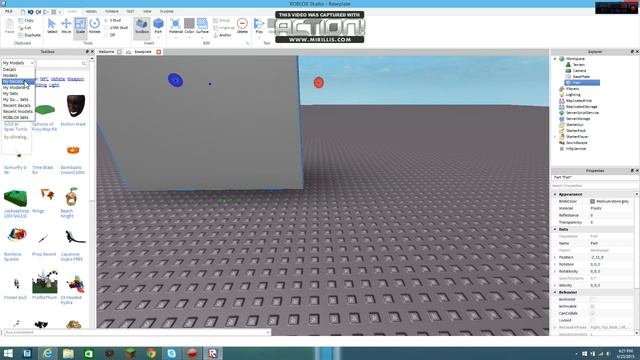 How to put a decal on a block | ROBLOX studio 2015 смотреть онлайн