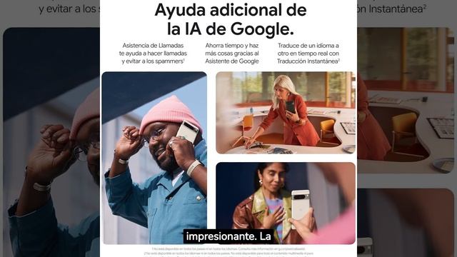 Google Pixel 8 Pro -Smartphone Android libre con lente teleobjetivo, batería de 24 horas y 256GB смотреть онлайн