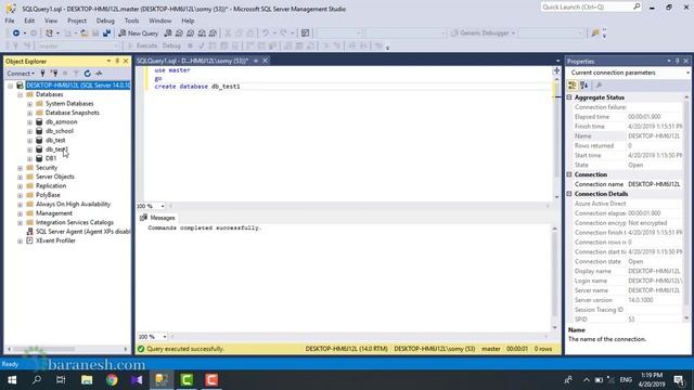 آموزش اس کیو ال سرور از مبتدی تا پیشرفته | sql sever | آموزش پایگاه داده sql - قسمت دوم смотреть онлайн