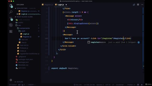 Create Login Form and Functionality смотреть онлайн