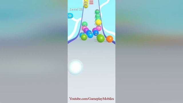 2048 BallRunner - Gameplay Walkthrough - Levels 21-40 смотреть онлайн