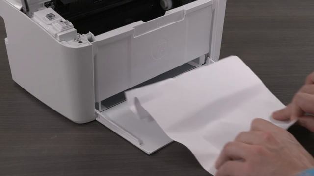 טיפול בחסימות נייר | במדפסות HP LaserJet M109-M112 ו- M109e-M112e | HP Support смотреть онлайн