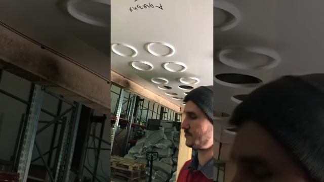 Вывертыш, кольцо для плотного пролегания ультратонкого светильника к натяжному потолку смотреть онлайн