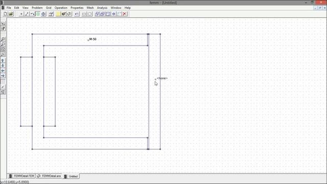 FEMM Tutorial - Detailed Steps смотреть онлайн