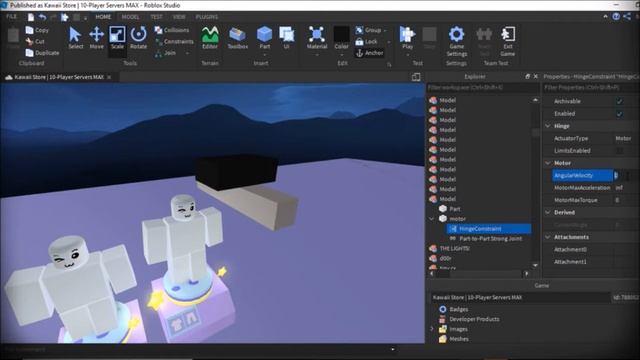 How to Spin/Rotate Objects/Things in ROBLOX without Scripts смотреть онлайн