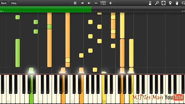 Ария - Осколок льда на пианино (урок) смотреть онлайн