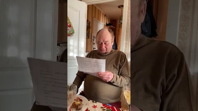 Василий Николаевич Бугров читает стихотворение брата о себе смотреть онлайн