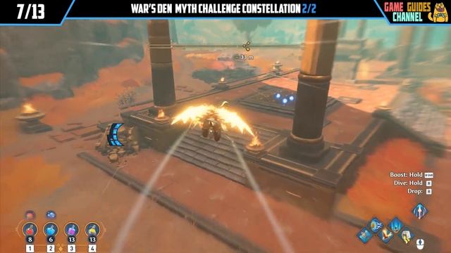 All Constellation Myth Challenges Locations and Solutions Immortals Fenyx Rising смотреть онлайн