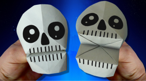 Оригами легко: Говорящий череп