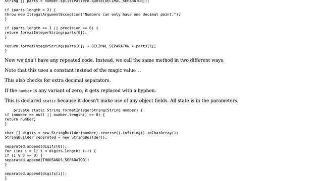 Code Review: Java number formatting in accountant style (3 Solutions!!) смотреть онлайн