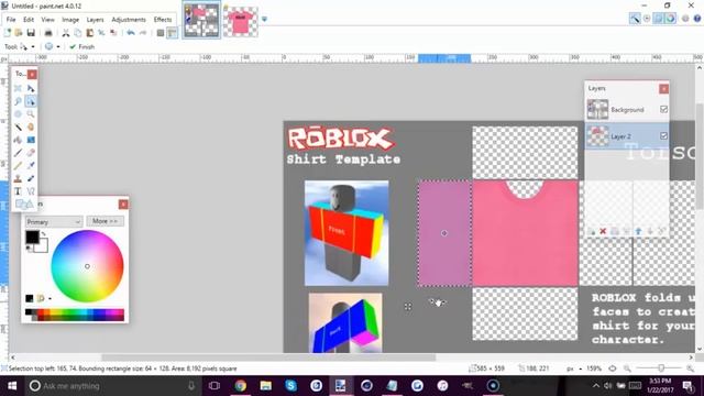 HOW TO MAKE CLOTHES ON ROBLOX!! (2017) смотреть онлайн