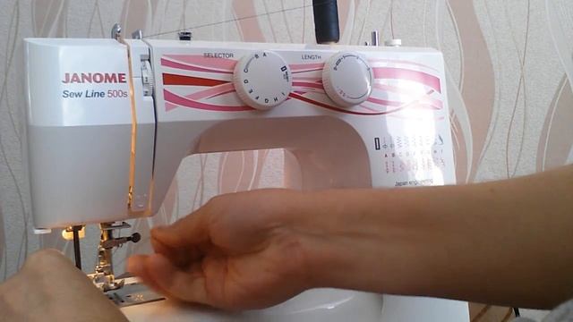 JANOME SewLine 500S обзор смотреть онлайн