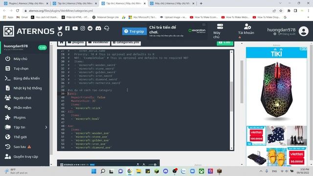 Server Tutorial #45: VeinMiner | Hỗ Trợ Mine Trong Minecraft Server | KanCi Gamer смотреть онлайн