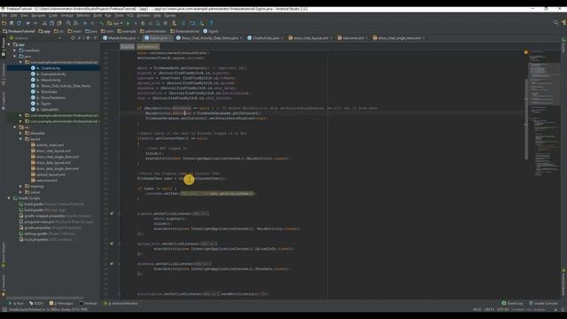 Android Tutorial - Chat Application with Firebase - Part 2 смотреть онлайн