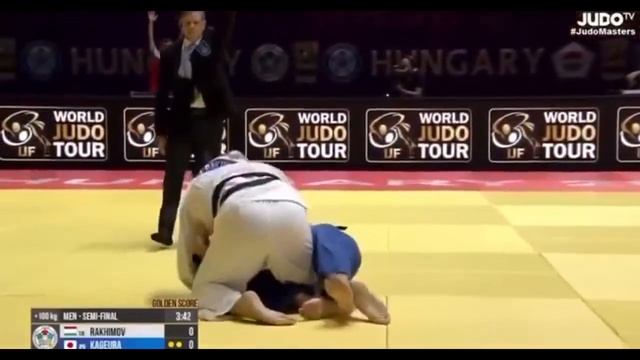 После трёх побед Темур Рахимов вышел в финал ,,Judo World Budapesht masters 2023,, смотреть онлайн