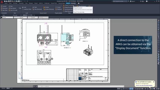 Aras Innovator Integration for Autodesk AutoCAD смотреть онлайн