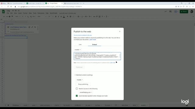 Embed Live Google Sheets Data to Website: Tutorial смотреть онлайн