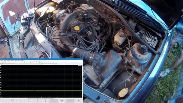 Проверка первичной цепи катушки зажигания_Ford Escort_EEC IV смотреть онлайн