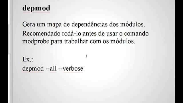 Drivers de dispositivos no Linux 02 - comandos insmod, modprobe, depmod, modinfo смотреть онлайн