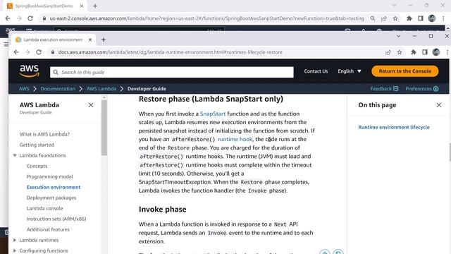 AWS Lambda SnapStart for Java | Reduce cold start time смотреть онлайн