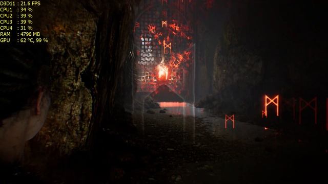 Hellblade Senua's Sacrifice (i5 3570 + GTX 660) 1080p - Low-Ultra Setting. смотреть онлайн