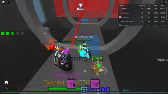 The Roblox Boss Fighting Stages Experience смотреть онлайн