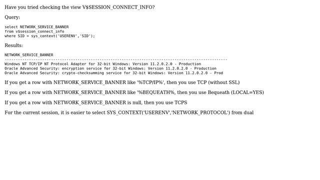 Verifying Oracle\*Net network encryption (4 Solutions!!) смотреть онлайн