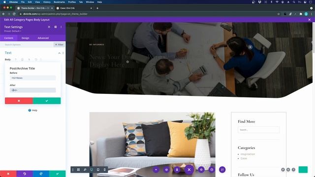 7.2 Create a Post Category Page Template with the Divi Theme Builder смотреть онлайн