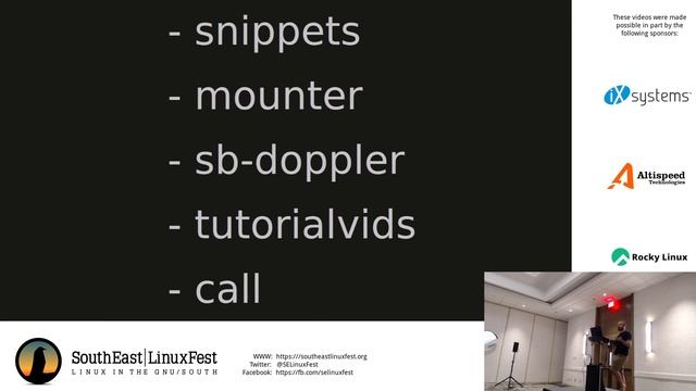 Luke Smith - Suckless Software for Everyone: You too can LARP as a good programer! смотреть онлайн
