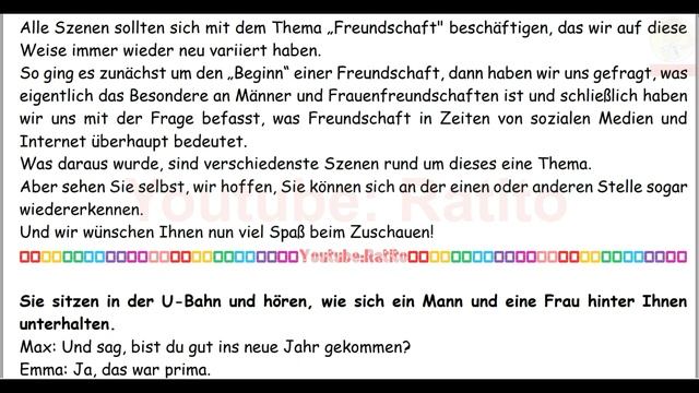 B1- Deutsch Lernen Im Schlaf & Hören, Lesen Und Verstehen- 1- ????????????????????????????????????I